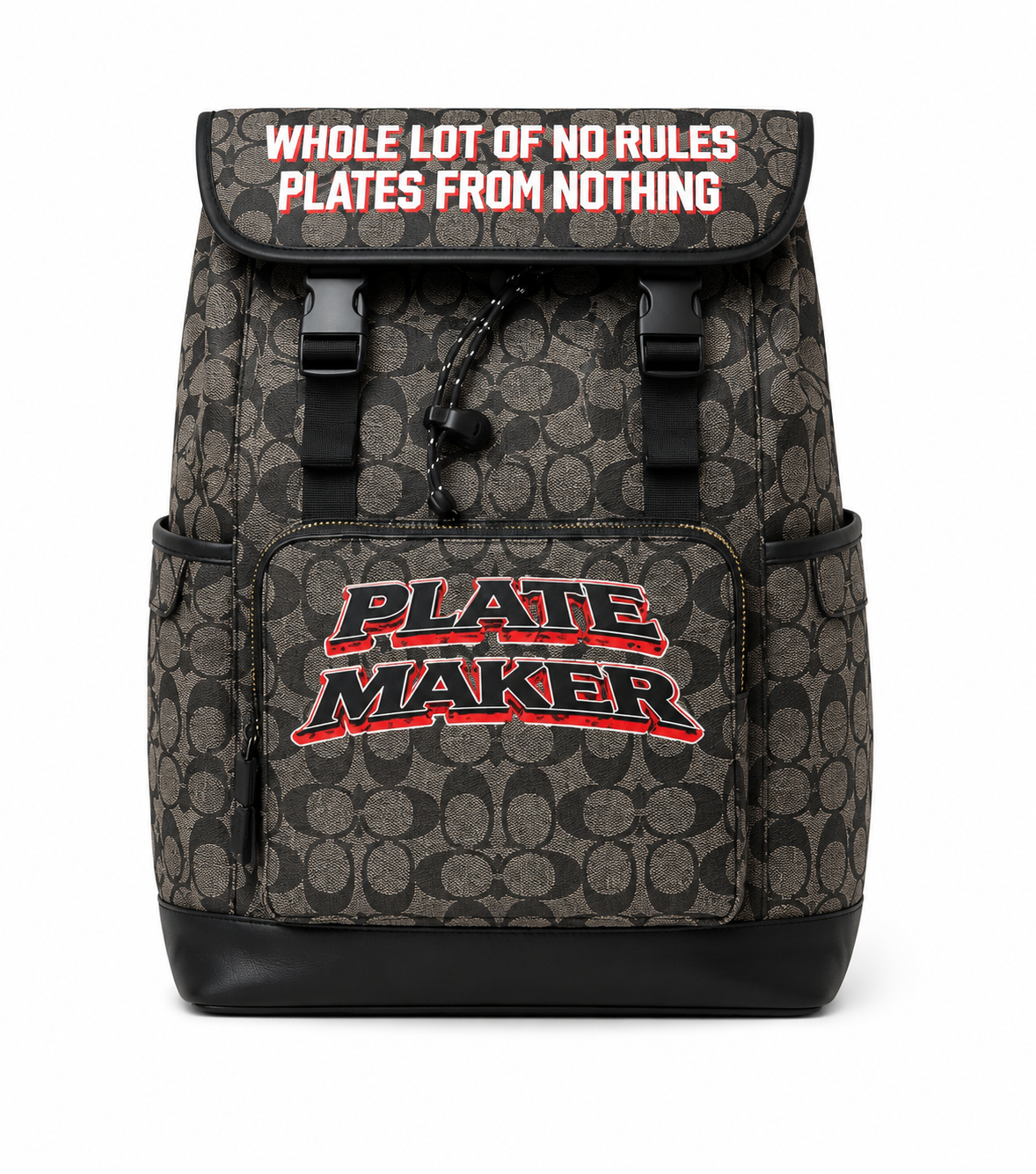 NEW YORK  BACKPACK                       PLATE FROM NOTHIGH