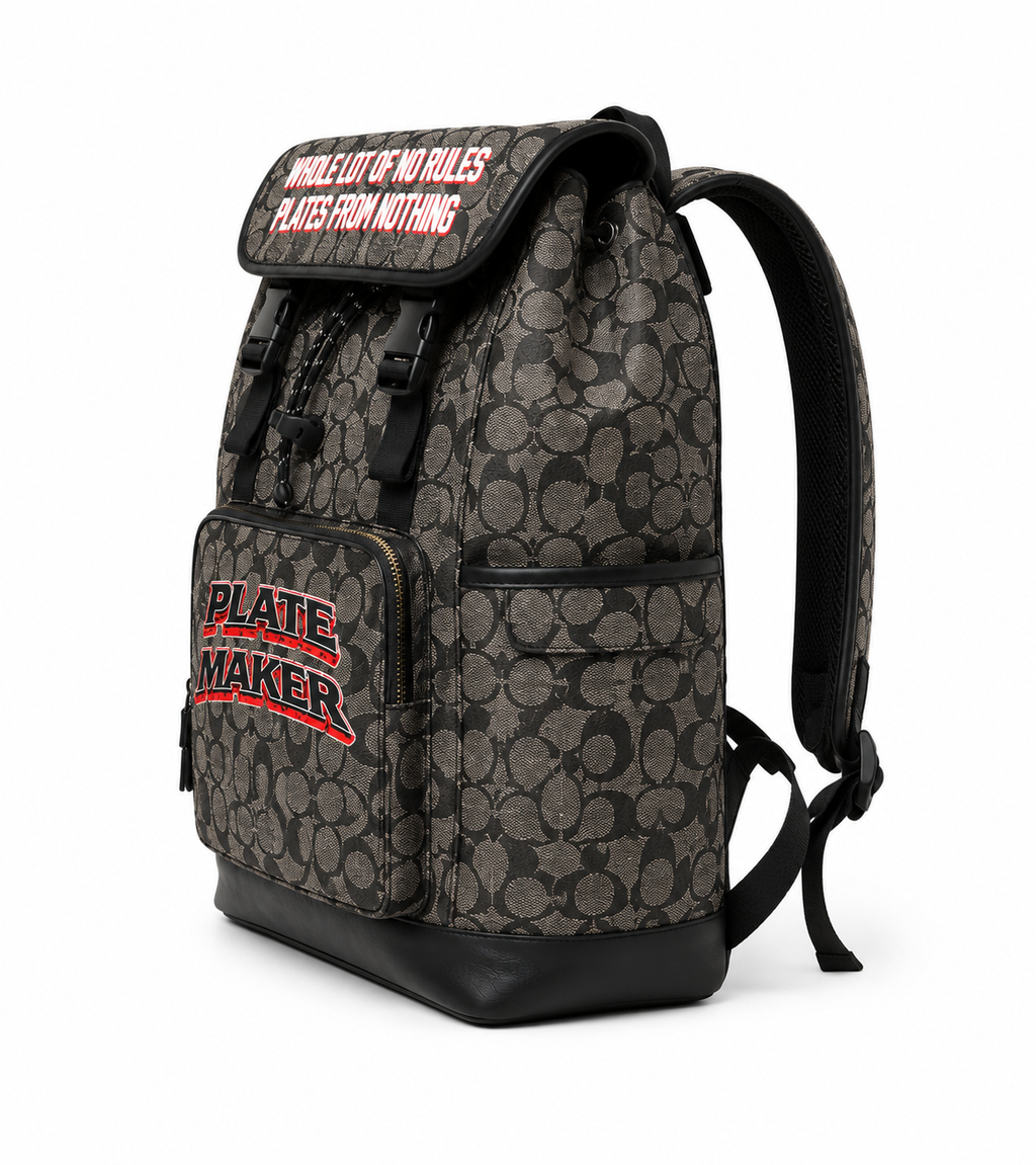 NEW YORK  BACKPACK                       PLATE FROM NOTHIGH