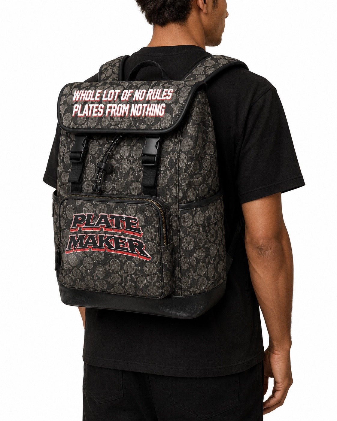 NEW YORK  BACKPACK                       PLATE FROM NOTHIGH